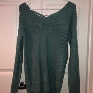 Light Teal Sweater